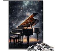 Puzzles pour Adultes 1000 pièces Art Star Piano Jigsaw Jeu interactif Familial, idéal pour Les Adolescents, Cadeau Casse-tête (Taille : 26x38cm)