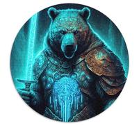 Puzzles pour Adultes 1000 pièces Astral Bear Warriors Puzzles pour Adultes, ce Qui en Fait Un Excellent Cadeau pour s'amuser en Famille (67,5x67,5cm)