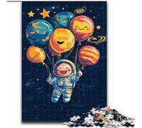 Puzzles pour Adultes 1000 pièces Astronaute en Ballon, Jouet éducatif et décompressant, Cadeau d'anniversaire, Cadeaux (Taille 26x38cm)