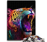 Puzzles pour Adultes 1000 pièces Astronaute Jouant de la Guitare Jeu Stimulant et Jeu Familial Décoration Murale Cadeaux d'anniversaire et de Noël Uniques 38x26cm