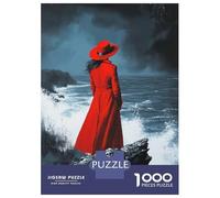 Puzzles pour Adultes 1000 Pièces At The Edge of The World Puzzle Jeux Relaxants Difficile, Difficile, Stimulant À Terminer 52x38cm/1000pcs