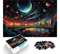 Puzzles pour Adultes 1000 pièces Avenir sur Terre Puzzles Cadeaux 26x38cm est idéal comme Cadeau pour Toute la Famille pour Les Adolescents de 14 Ans et Plus