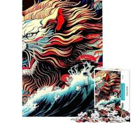 Puzzles pour Adultes 1000 pièces Beauté Sauvage pour Adolescents Anti-Stress Jeu Difficile et Stimulant Jeu éducatif (38x52cm)