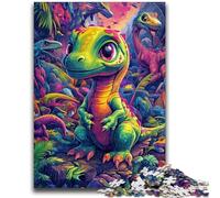 Puzzles pour Adultes 1000 pièces Bébé Dinosaure pour et à partir de 14 Ans Jouets de Jeu Car C'est Un pour Toute la Famille 26x38cm