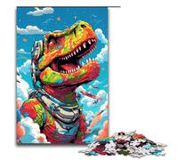 Puzzles pour Adultes 1000 pièces Bébé Robot Dinosaures par SplattersDe Nombreux Motifs épais et colorés L'assemblage Aide Le Cerveau à exercer des Jouets addictifs pour cultiver la Patience 75x50cm