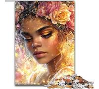 Puzzles pour Adultes 1000 pièces Belle Femme Jouets Jeux éducatifs Anti-Stress Collection Artistes, Beaux-Arts (Taille 50x75cm)