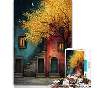 Puzzles pour Adultes 1000 pièces Belles Montagnes et Lacs, Jeu éducatif Familial Décoration Murale Cadeaux d'anniversaire et de Noël Uniques 75x50cm