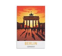 Puzzles pour Adultes 1000 pièces, Berlin Gate Allemagne 1000 Puzzles pour Adultes - Puzzle Puzzle Amusant, Stimulant et encourageant pour Adultes 52x38cm