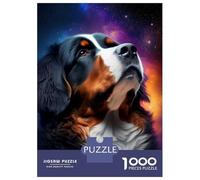 Puzzles pour Adultes 1000 Pièces Bernese Mountain Galaxy Do Puzzle Détente Jeux Défi Difficile Cadeau Anti-Stress 38x26cm/1000pcs
