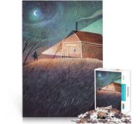 Puzzles pour Adultes 1000 pièces Bienvenue à la Maison Entraînez Votre Cerveau et Vos Mains Améliorer la mémoire 38x26cm