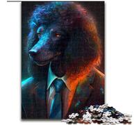Puzzles pour Adultes 1000 pièces Boss Leopard Puzzles Difficiles pour Adultes pour la Famille et Les Amis, défi cérébral (Taille 50x75cm)