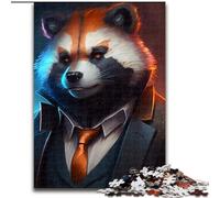 Puzzles pour Adultes 1000 pièces Boss Raccoon Puzzles Difficiles pour Adultes pour la Famille et Les Amis, défi cérébral (Taille 26x38cm)