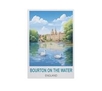 Puzzles pour Adultes 1000 Pièces,Bourton-on-The-Water, Angleterre,Décompression Amusant Puzzle Intellectuel Jeu De Puzzle Jouets Cadeau pour Adultes Enfants Familles(75x50cm)-GI6