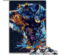 Puzzles pour Adultes 1000 pièces Braque Allemand à Poil Dur, Puzzle Artistique en Carton, Casse-tête Stimulant pour Adolescents, Jeu interactif Familial Amusant 1000 pièces(26x38cm)
