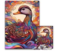 Puzzles pour Adultes 1000 pièces Canard Impossible Puzzles pour Adultes Idéal pour Le Plaisir en Famille, la détente et Les Cadeaux de Vacances 50x75cm / 19,68x29,52 Pouces