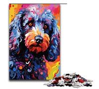 Puzzles pour Adultes 1000 pièces Caniche par SplattersBeaucoup d'épais Nuages colorés dans Le Ciel Puzzle Cadeaux d'anniversaire pour et Adolescent de 14 Ans et Plus 75x50cm