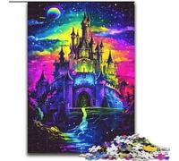 Puzzles pour Adultes 1000 pièces Château Arc-en-Ciel, Jeu Familial et décoration d'intérieur Unique, Cadeaux pour Les 14 Ans et Plus (Taille 50x75cm)