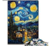 Puzzles pour Adultes 1000 pièces, château du Ciel Nocturne, Jeu éducatif, Jouet, décoration d'intérieur Unique et Cadeaux 50x75cm