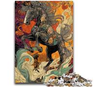 Puzzles pour Adultes 1000 pièces, Cheval Magique Difficile, Jouets éducatifs et éducatifs, Jeux familiaux, Cadeaux d'anniversaire Uniques, 26x38cm