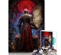 Puzzles pour Adultes 1000 pièces Chevalier Magique 1000 pièces pour Adultes activités familiales Amusantes à la Maison Cadeau d'anniversaire Cadeaux de Voyage 38x26cm