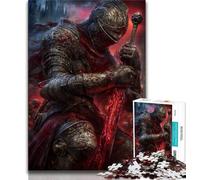 Puzzles pour Adultes 1000 pièces Chevalier Magique, Aide Le Cerveau à exercer des Jouets addictifs pour cultiver la Patience Décoration Parfaite 38x26cm