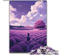 Puzzles pour Adultes 1000 pièces Chèvre Puzzle en Carton, Décoration d'intérieur colorée et Jeu Familial interactif, 1000 pièces(26x38cm)