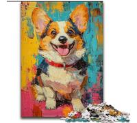 Puzzles pour Adultes 1000 pièces Chien à la Mode, Jeu Familial Anti-Stress, défi Difficile, renforce l'amour Entre Couples (Taille 50x75cm)