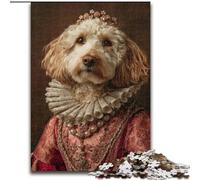 Puzzles pour Adultes 1000 pièces Chien rétro, Jeux éducatifs, décoration d'intérieur, idéal comme Cadeau pour Toute la Famille (Taille 50x75cm)