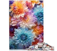 Puzzles pour Adultes 1000 pièces Chrysanthèmes Puzzle Impossible 26x38cm Jeu éducatif pour Anniversaire Noël pour Les 14 Ans