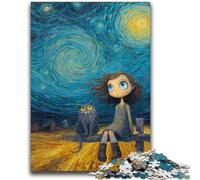 Puzzles pour Adultes 1000 pièces Ciel étoilé 1000 pièces pour Adolescents, pour Jeu éducatif, défi, Cadeau d'anniversaire, décoration Murale (50x75cm)