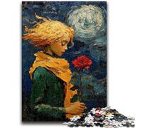 Puzzles pour Adultes 1000 pièces Ciel étoilé Prince Aide Le Cerveau à exercer Jouets addictifs pour cultiver la Patience Interaction Parent-Enfant 26x38cm