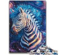 Puzzles pour Adultes 1000 pièces Ciel étoilé Zèbre pour Les 14 Ans et Plus Cadeaux intéressants pour la réduction du Stress pour Les Amis et la Famille 50x75cm