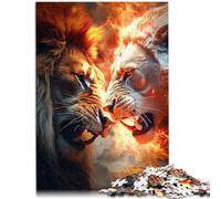 Puzzles pour Adultes 1000 pièces Clash of Kings Family Activity Jigsaw est idéal comme Cadeau pour Toute la Famille 14,96 po x 20,47 po