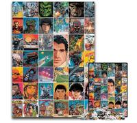 Puzzles pour Adultes 1000 pièces Collage d'affiches de Films Puzzles en Bois au Design Complexe pour Adolescents, décoration DIY et Divertissement Stimulant pour Le Cerveau 50x75cm