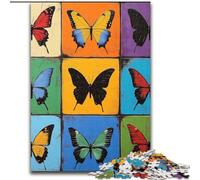 Puzzles pour Adultes 1000 pièces Collage de Papillons, Jouets éducatifs, idéal comme Cadeau pour Toute la Famille à partir de 14 Ans (Taille 26x38cm)