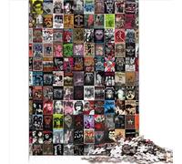 Puzzles pour Adultes 1000 Pièces - Collage Vintage en Carton - Cadeaux Relaxants Jeux-Casse-tête (26x38 cm)