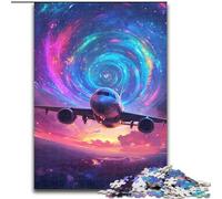 Puzzles pour Adultes 1000 pièces Color Plane JigsawPuzzle 1000 pièces pour Adultes Idéal pour la décoration de la Maison et du Bureau, Cadeau Parfait pour Un Anniversaire (Taille 50x75cm)