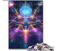 Puzzles pour Adultes 1000 pièces Color Plane, Jouets éducatifs, idéal comme Cadeau pour Toute la Famille, à partir de 14 Ans (Taille 50x75cm)