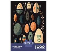 Puzzles pour Adultes 1000 Pièces Colorful Easter Joy Puzzle Adulte Anti-Stress, Décoration Intérieure, Jeu Stimulant, Cadeau 38x26cm/1000pcs