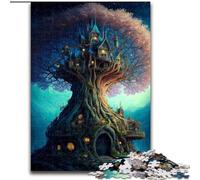 Puzzles pour Adultes 1000 pièces Conte de fées Puzzles en Bois pour Adultes Taille 50x75cm Parfait pour Les réunions de Famille, Les Anniversaires, Les Vacances