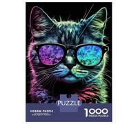Puzzles pour Adultes 1000 Pièces CoolCatNumeroTres Puzzles pour Adultes Jeu Manuel Décoration Parfaite Activités Amusantes À La Maison 70x50cm/1000pcs