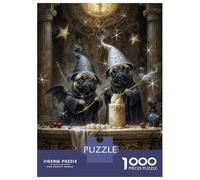Puzzles pour Adultes 1000 Pièces Cosmic Koi 2 Puzzle Détente Jeux Défi Difficile Cadeau Anti-Stress 38x26cm/1000pcs