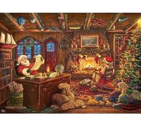 Puzzles pour Adultes - 1000 pièces - Couple de Père Noël - 70 x 50 cm - Puzzles pour Adultes - Défi éducatif de 1000 pièces