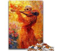 Puzzles pour Adultes 1000 pièces Crâne de Style Mexicain 1000 pièces pour Adultes, Jeu de Quiz, décoration Murale, Cadeaux d'anniversaire et de Noël Uniques (75x50cm)