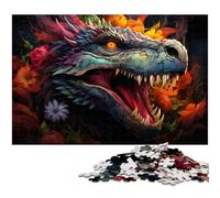 Puzzles pour Adultes 1000 pièces Crocodile américain découpé avec précision idéal comme Cadeau pour Toute la Famille 1000 pièces (75 x 50 cm)