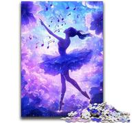 Puzzles pour Adultes 1000 pièces Danseuse de Ballet Aidez Le Cerveau à exercer Jouets addictifs pour cultiver la Patience Collection d'artistes, Beaux-Arts 50x75cm