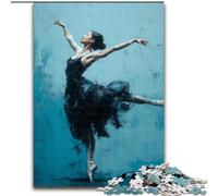 Puzzles pour Adultes 1000 pièces Danseuse de Ballet, Jeux éducatifs, décoration d'intérieur, idéal comme Cadeau pour Toute la Famille (Taille 26x38cm)