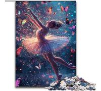 Puzzles pour Adultes 1000 pièces Danseuse de Ballet, Jouets éducatifs et éducatifs, Jeux familiaux, Anniversaires et Cadeaux Uniques (Taille 50x75cm)