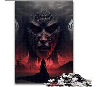 Puzzles pour Adultes 1000 pièces Dark Arts Puzzle Parfait pour s'amuser en Famille à Noël, Thanksgiving, Les Anniversaires et Pâques (Taille : 26x38cm)