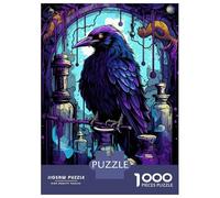 Puzzles pour Adultes 1000 Pièces Dark Magic Puzzle pour Adultes Jeu De Réflexion Améliorez Votre Mémoire Activités Amusantes À La Maison, 52x38cm/1000pcs